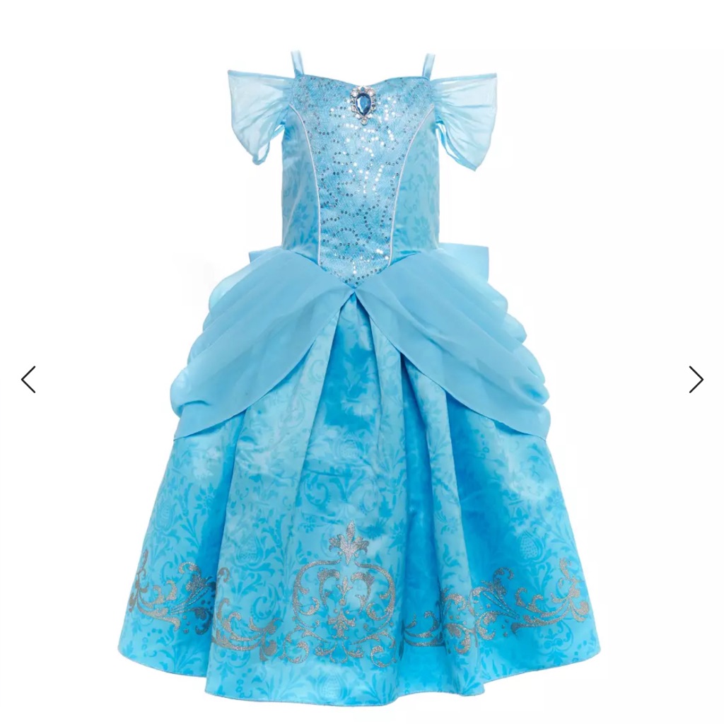 Disney Store Cinderella 78 Deluxe Dress  Accessories
